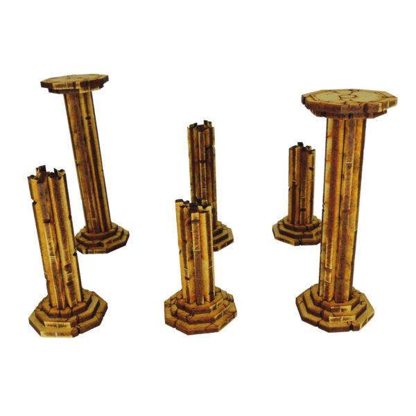 Piliers (base octogonale)