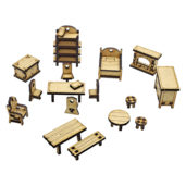 JERP0007 - medieval house furnitures 1