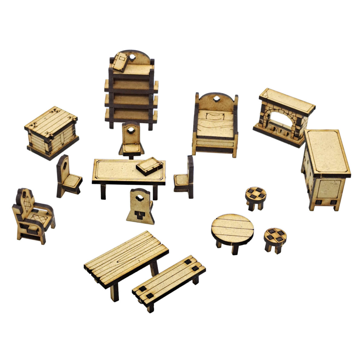 JERP0007 - medieval house furnitures 1